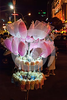 Popcorn Floss Fairy Street Vendor - Vietnam