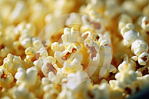 Popcorn Galore Crispy and Crunchy Popcorn Background