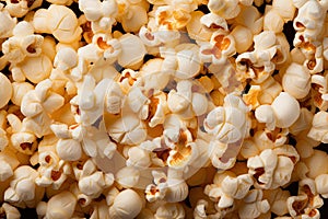 Popcorn Galore Crispy and Crunchy Popcorn Background