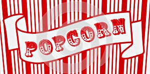 Popcorn Sign