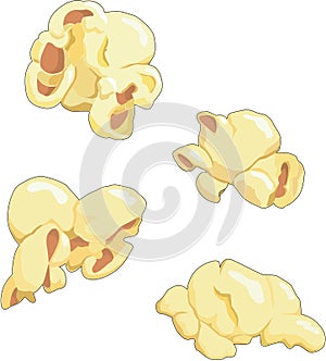 Popcorn Vector Illustration