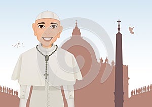 Pope celebrates blessing at the Vatican
