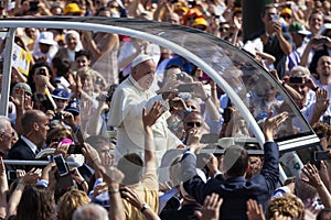 Pope Francesco I visit Torino