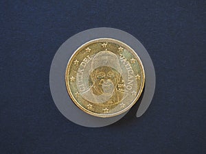 Pope Francis I 50 cents coin