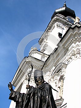 Pope John Paul II statue