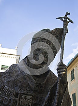 Pope John Paul II statue