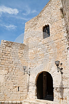 Pope Luna's Castle in Peniscola, Spain