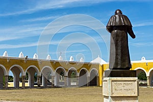 Pope Statue in Monastery