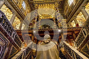 Pope Tomb Basilica Santa Maria Maggiore Rome Italy