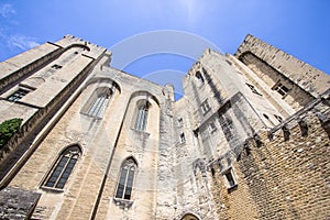 Popes Palace in Avignon, France