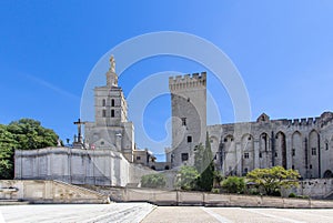 Popes Palace in Avignon, France