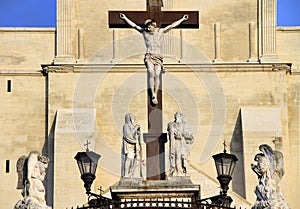 The Popes' Palace in Avignon, France photo