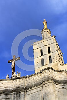 The Popes' Palace in Avignon, France photo