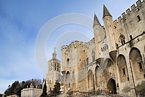 The Popes' Palace in Avignon, France photo