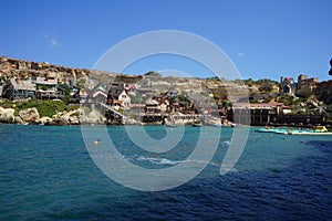 Popeye Village, also known as Sweethaven Village, is located in Anchor Bay. Triq Tal-Prajjet, Il-Mellieha, Malta.