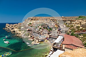 Popeye Village, also known as Sweethaven Village, is a purpose-built film set in Malta