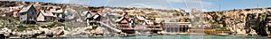 Popeye Village in Anchor Bay Divesite Malta