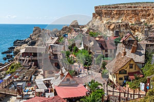 Popeye Village in Malta Island