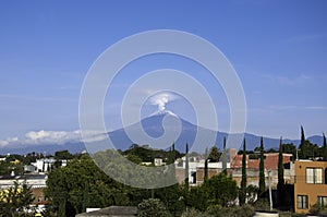 Popocatepetl. Mexico