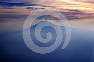 Popocatepetl MEXICO df volcano from sky