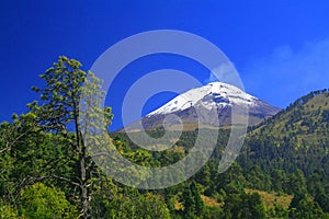 Popocatepetl volcano photo