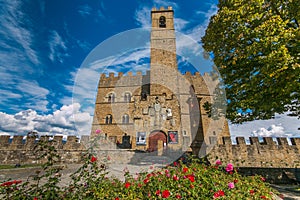 Poppi castle or the Castello dei Conti Guidi is a medieval castle in Poppi, Tuscany, Italy, formerly the property of the noble fa