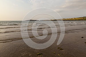 Poppit Sands and Cardigan Island