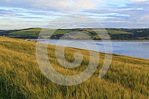 Poppit Sands and the Teifi estuary