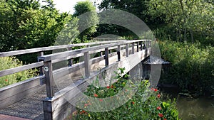 Poppy Bridge, Ouse Valley Park Milton Keynes photo