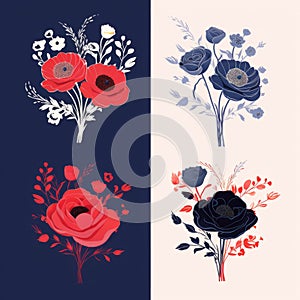 Poppy Floral Images: A Colorful Collection Inspired By American Romanticism