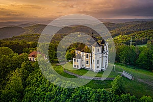 Poppy Mountain is a peak in the Benesov Hills in Czech Republic