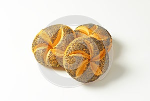 Poppy seed buns