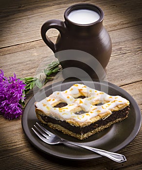 Poppy-seed cake