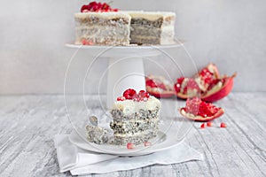 Poppy seed cake