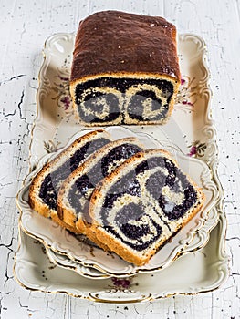 Poppy seed sweet bread