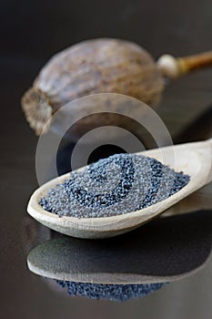 Poppy seeds.