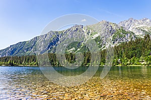 Popradské pleso nebo Popradské pleso je horské jezero ve Vysokých Tatrách na Slovensku