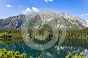 Popradské pleso alebo Popradské Pleso je horské pleso nachádzajúce sa vo Vysokých Tatrách na Slovensku