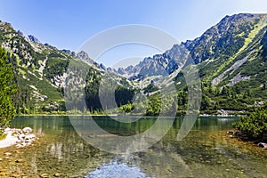 Popradské pleso nebo Popradské pleso je horské jezero ve Vysokých Tatrách na Slovensku