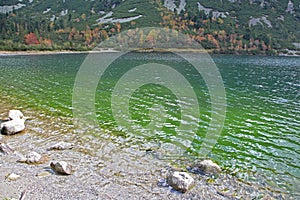 Popradske pleso - tarn in High Tatras, Slovakia