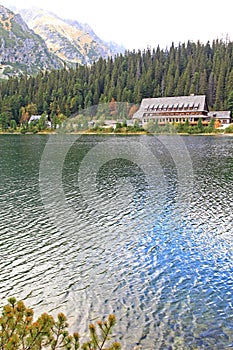 Popradske pleso - tarn in High Tatras, Slovakia