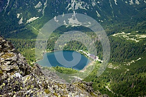 Popradske tarn in High Tatras, Slovakia