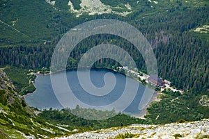 Popradske tarn in High Tatras, Slovakia