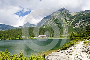 Popradske Tarn, Vysoke Tatry & x28;High Tatras& x29;, Slovakia