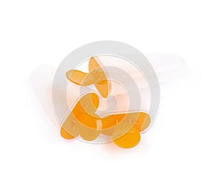 Popsicle ice lolly form molds isolated