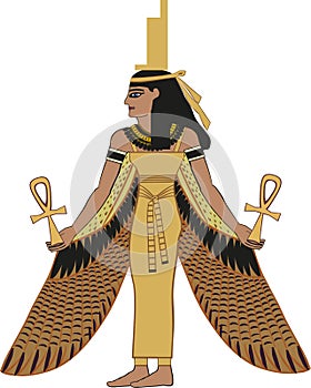 Egyptian Goddess Isis photo
