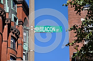 Popular Beacon Street, Boston, USA