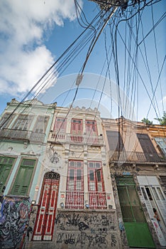 Popular bohemian area of â€‹â€‹Santa Teresa in Rio de Janeiro