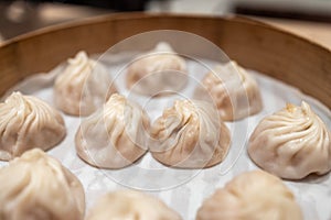 Popular chinese food Dimsum at Restaurant