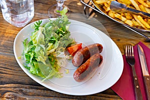 Popular dish of European cuisine is Savoyard sausage